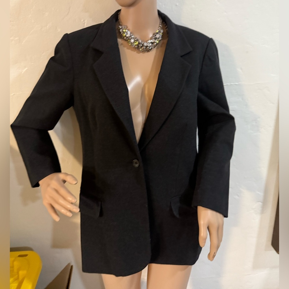 Elizabeth and James Black Blazer